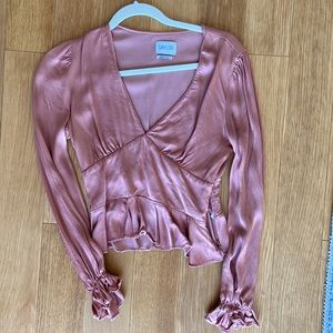 Saylor blush pink top